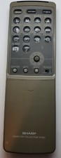 Sharp QA-2500 Computer Projection Panel Remote Control RRMCG2021YAZZ
