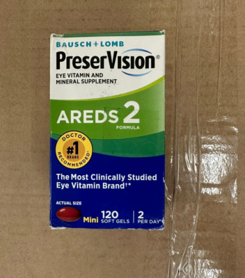 Preservision AREDS 2 Mineral & Vitamin Softgel - 120 Count 01/26+