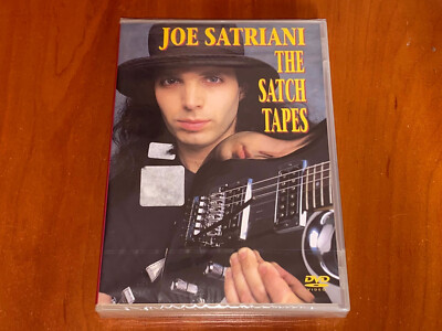 JOE SATRIANI THE SATCH TAPES LIVE PERFORMANCES INTERVIEWS RARE FOOTAGE DVD New