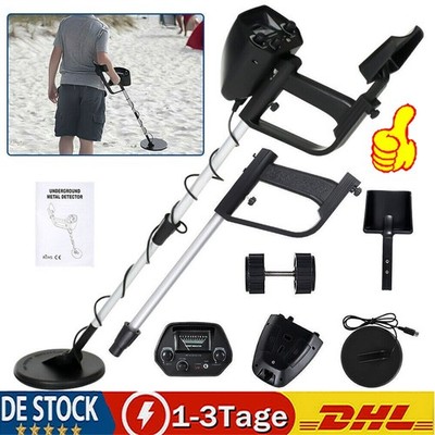 Professioneller LCD Metalldetektor Gold Metal Detector Wasserdicht Tiefensonde
