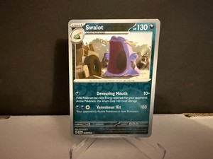 Swalot 092 2024 Pokemon Stellar Crown Reverse Holo U Card NM+