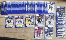 2023-24 OPC Hockey Over 150 Different Blue Parallel card Lot-w/ Marquee Rookies