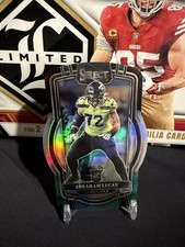2022 Panini Select Black and Green Die-Cut Prizm Abraham Lucas (RC) #211 🔥📈