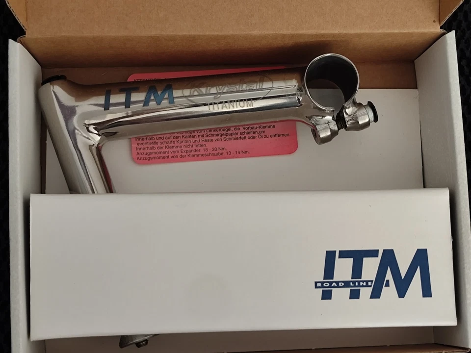 NOS NEW RARE ITM KRYSTAL TITANIUM 140MM STEM - Image 4 of 4