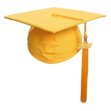 Unisex Matte Adult Graduation Cap with Tassel for High School University