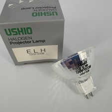 USHIO ELH 120V300W Halogen Projector Lamp Eiko GE Light Optics Bulb NOS