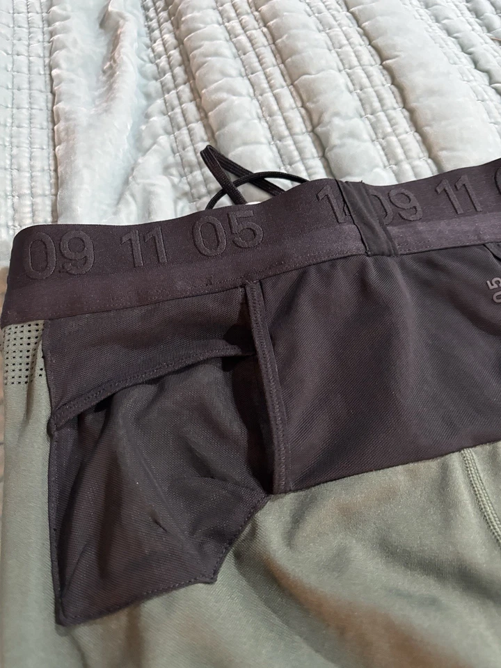 Nike Tech Pack Mallas Pantalones 3/4 Correr Entrenamiento BV5693-370 Para hombres Talla Pequeña Foto 4 de 4