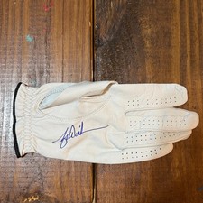 TIGER WOODS AUTOGRAPHED SIGNED AUTO PGA TOUR BRAND GOLF GLOVE WITH COA RARE