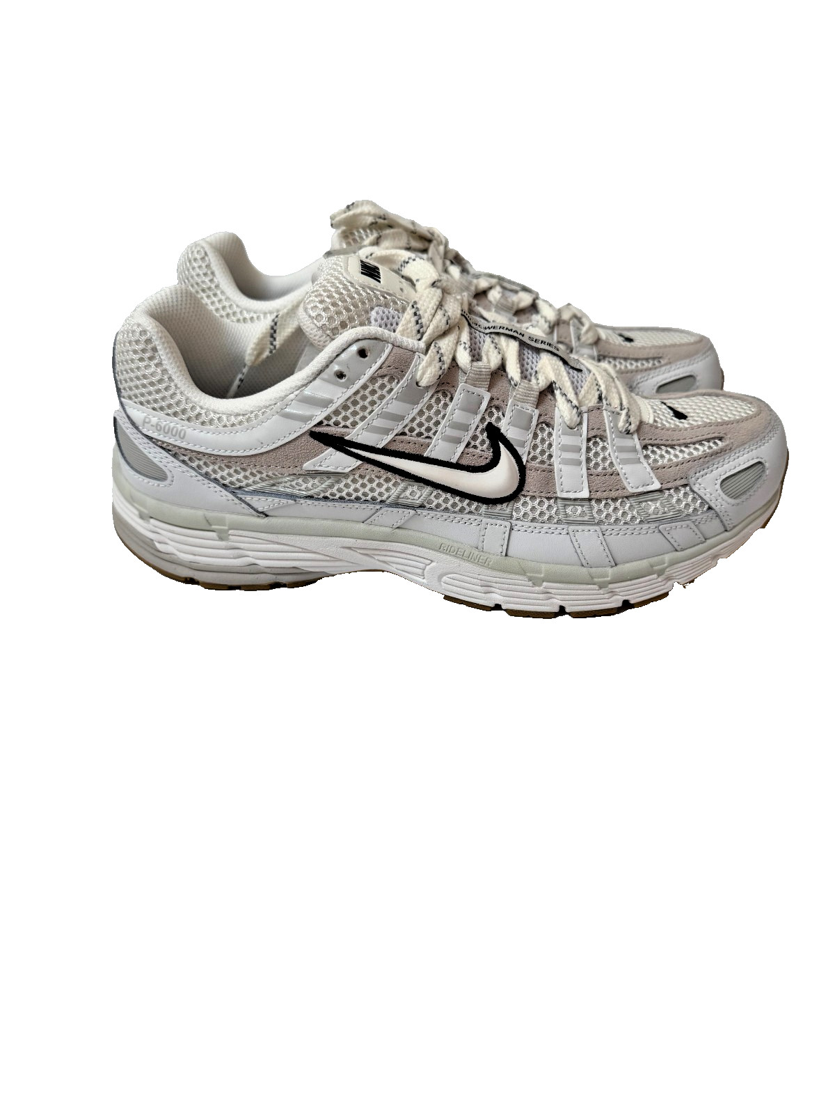 Nike PRM  P-6000 Premium 'Summit White Light Bone' UK 7.5 HF4898-121 image 5
