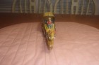 Vintage 1950's Tin Friction Toy Horse Man wagon horse Man whip wagon moves. — photo 4