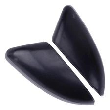 Pair Side Wing Door Mirror Cover Cap Fit For Volvo S60 S80 V70 2004-2006 New