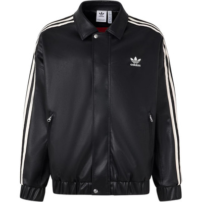 adidasレザージャケットxs FEIFEI RUAN x Adidas Originals Faux Leather Jacket Unisex IX4244