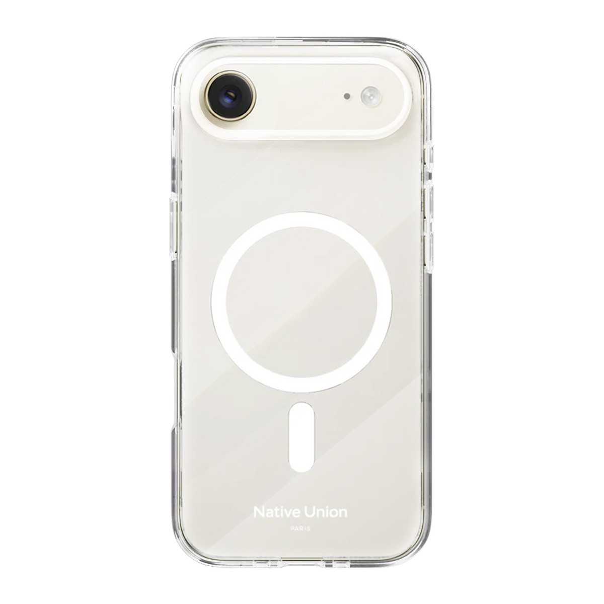 Coque fine ReClear Native Union pour iPhone Air en polymère premium