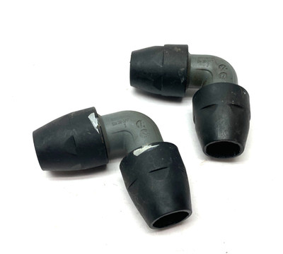 Airnet 2811 1003 80 90-Degree Elbow Socket Pipe Fitting DN20-3/4'' LOT OF 2