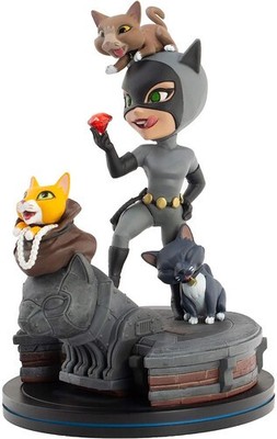 Quantum Mechanix Qmx - Batman: The Animated Series - Catwoman 5'' Q-Fig Elite [Ne