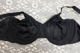 Wacoal Perfect Primer Full Figure Underwire Bra - Size 44DDD - Black - # 855213