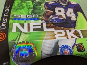 NFL 2K1 Sega Dreamcast Complete in Box