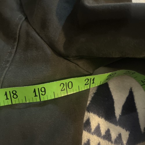 Nice Collective Mens Army Green Zip Jacket Sz M military motor motorcycle cotton - Picture 4 of 8