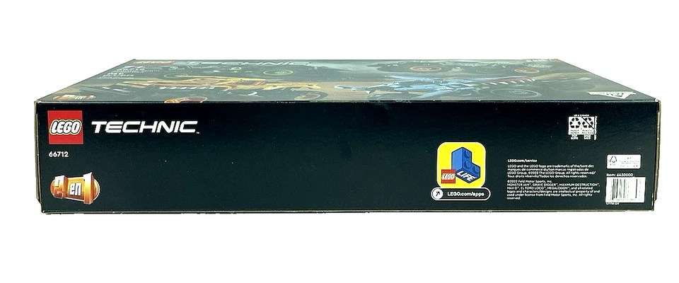 LEGO 66712 Technic Monster Jam Collection, 4 Monster Trucks, SELLADO, RETIRADO Foto 3 de 4