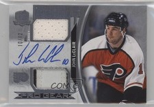 2022-23 Upper Deck The Cup Pro Gear Booklets 10/12 John LeClair #APG-JL Auto h1c