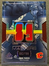 2025-26 UD SP GAME USED NHL MASTERS - ZAYNE PAREKH /199