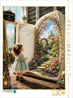 Calvendo Puzzle The Hidden Garden | 1000 Pieces, Finished Size 25.2 × 18.9 In (6