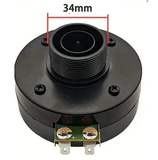 😍 DRIVER A COMPRESSIONE 100W 6 8 Ohm RICAMBIO TWEETER A VITE UNIVERSALE CASSE - Immagine 3 di 4