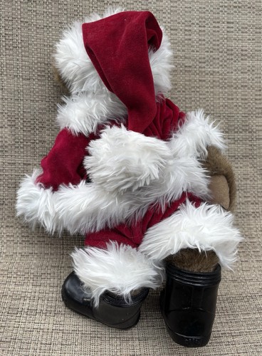 Vintage NEU Boyd's Bear 2001 Claus Kringlebär Weihnachten Santa Plüschbär 🎅🏻 - Bild 2 von 6