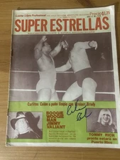 WRESTLING RARE MAGAZINE PUERTO RICO  PROGRAM 