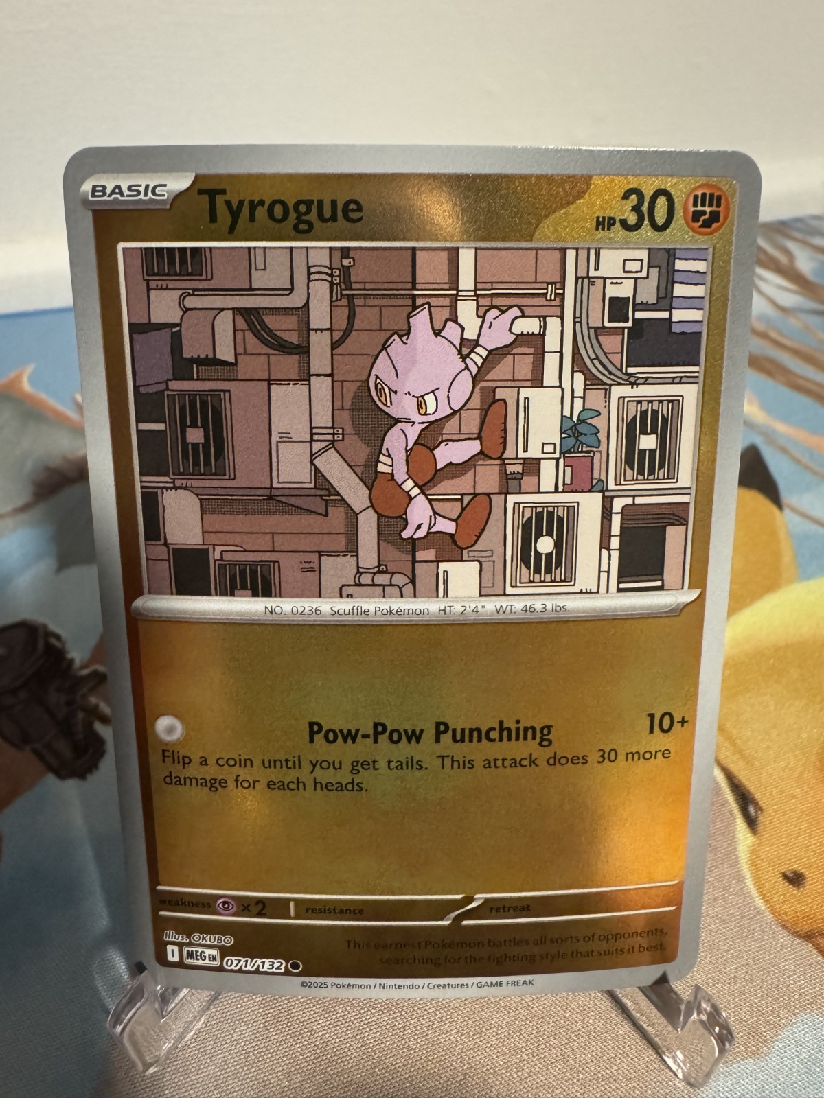 Pokémon TCG - Tyrogue 71/132 Reverse Holofoil - Mega Evolution Base Set