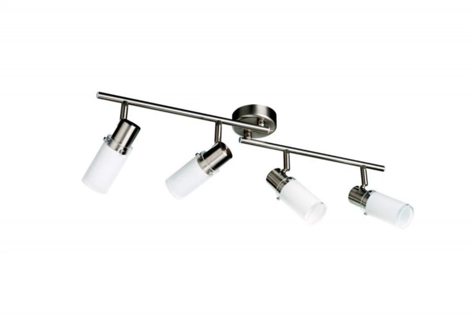 Massive Spotbalken Adela Energiespar-Spotleiste 4x E14 Strahler 50954-17-10 - Bild 1 von 1