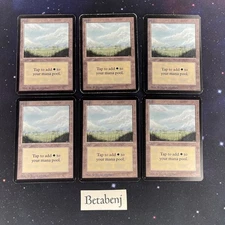 1x MTG Alpha Plains Version A from Estate Collection