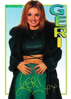 (Bravo Autogrammkarte) Geri (Spice Girl)