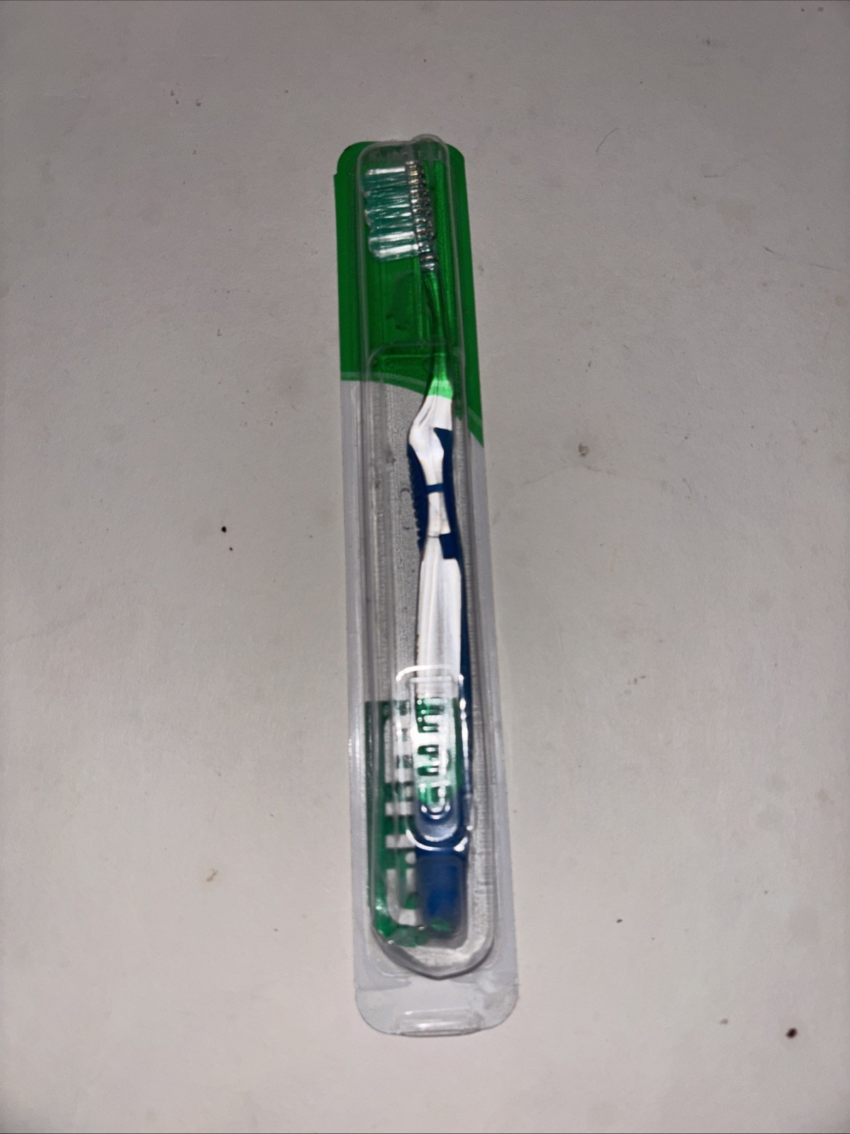 BUTLER GUM 471 Toothbrush Micro Tip Soft Compact Blue and Cl