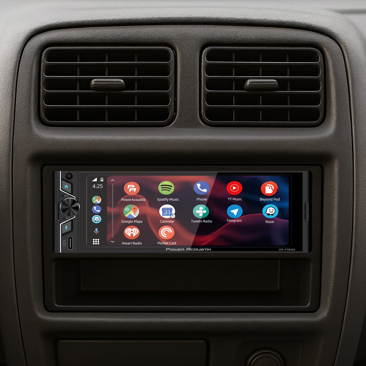 Power Acoustik CP-71WAK Single DIN 6.5