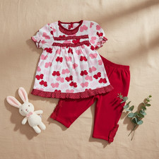 New Without Tags Baby Girl outfit set Shirt and Leggings size 12 months