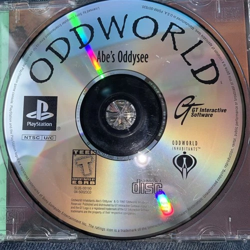Oddworld Abe's Oddysee PS1 PlayStation 1