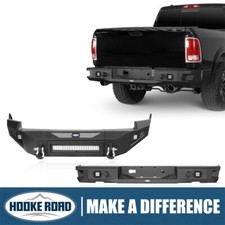 Hooke Road Front Rear Bumper Assembly For Dodge Ram 1500 2009 2010 2011 2012