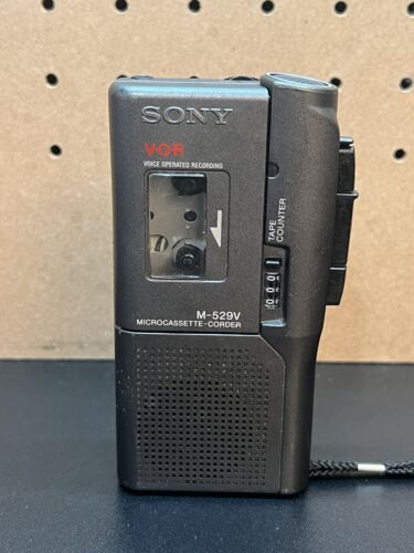 Sony Micro Cassette Recorder Player Tape M529v - Parts or Repair only - Picture 1 of 9
