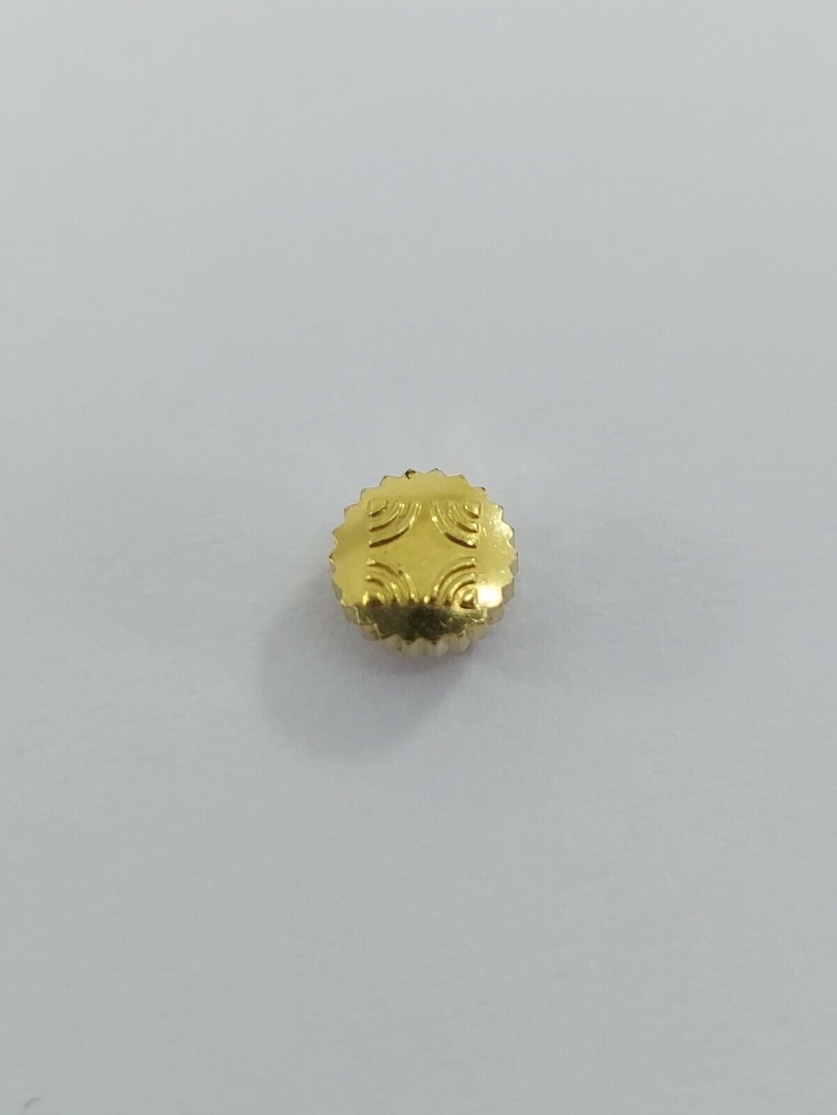 GENUINE ZENITH CROWN GOLD PLATED 4.4mm AUTHENTIC 100% eBay