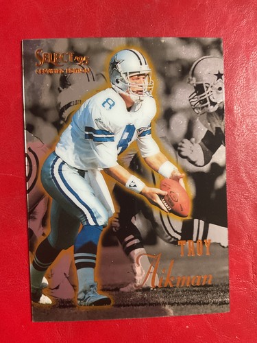 Troy Aikman NFL FOOTBALL "YOU PICK CARDS " 1989 RC inserts & more Dallas Cowboys - Afbeelding 121 van 130