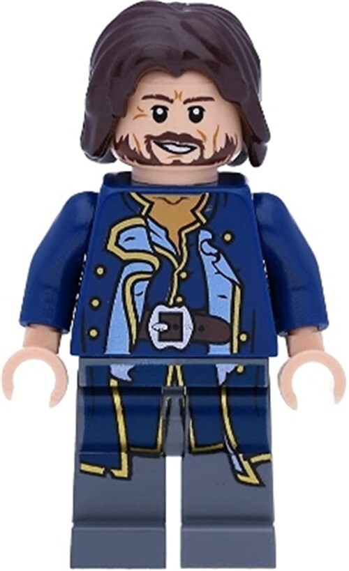 Lego Pirates of the Caribbean Minifigure Admiral Norrington poc005