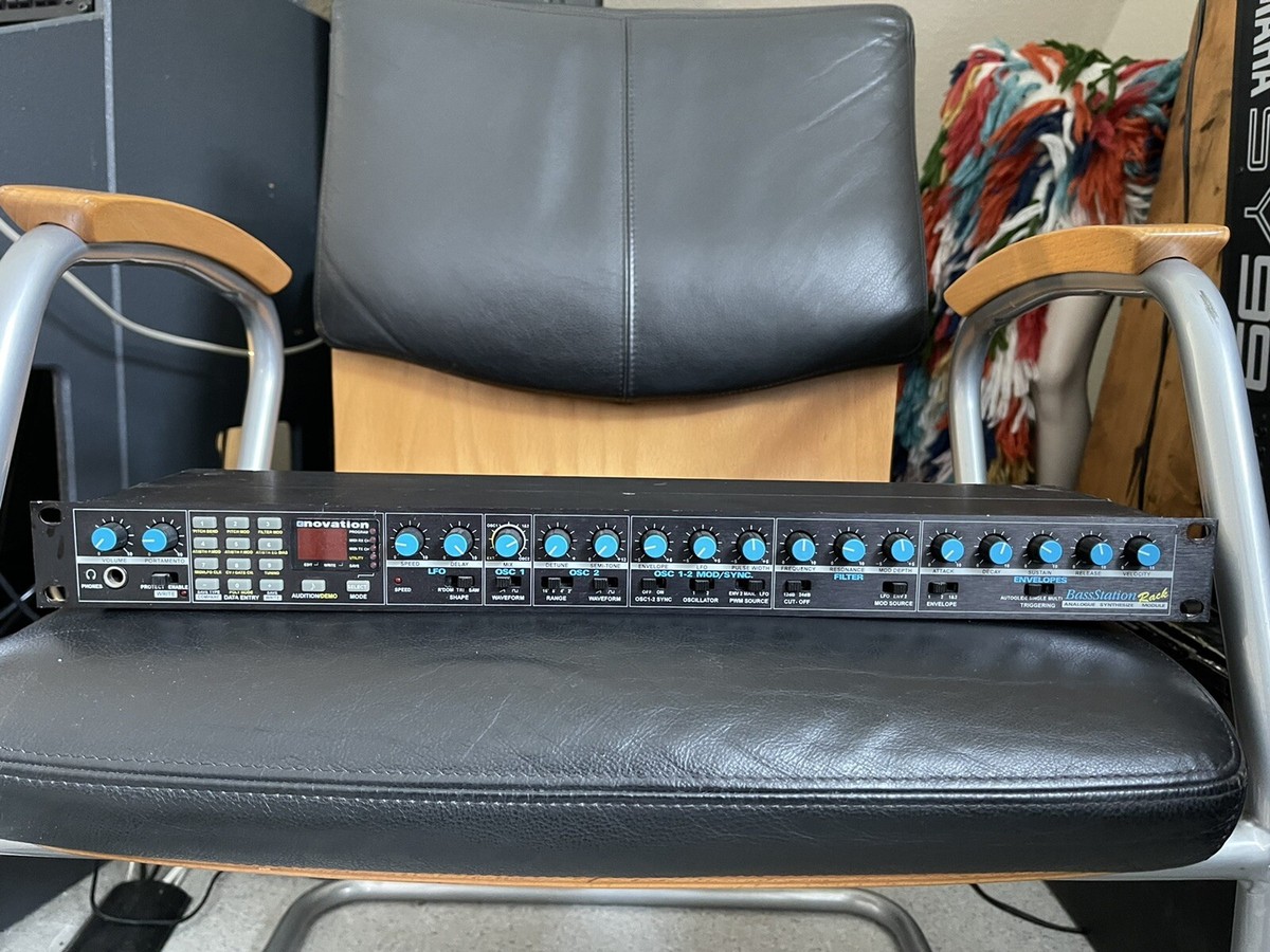 Novation Bass Station Rack シンセサイザー Novation Bass Station Rack | Vintage Synth Explorer