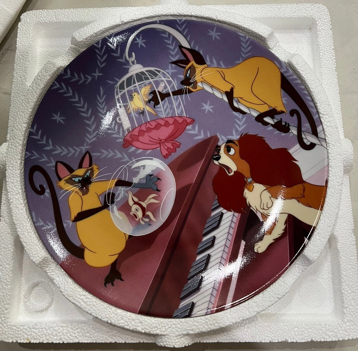 Lady & the Tramp Disney Plates (1968-Now) for sale | eBay