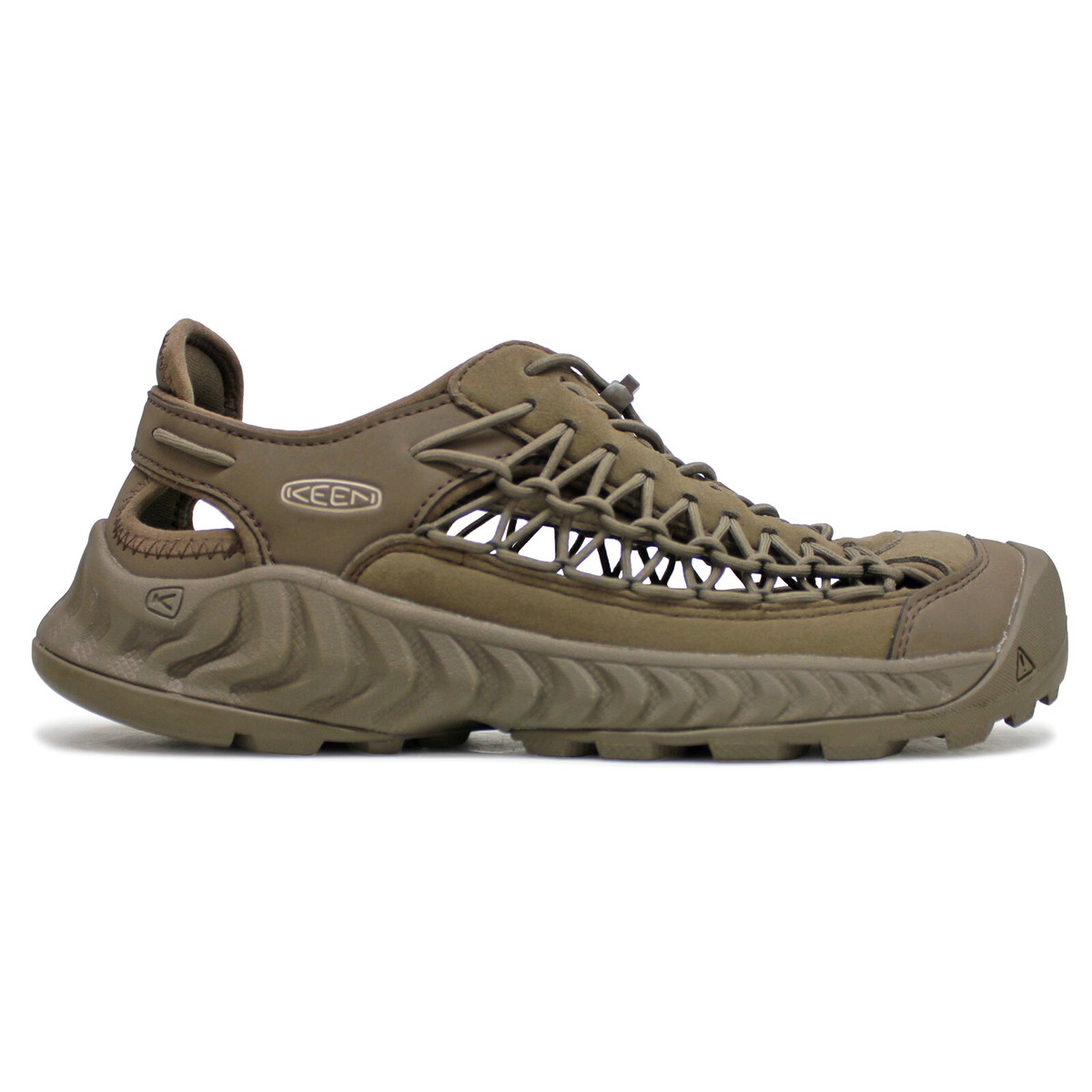 Keen Mens Shoes Uneek Nxis Casual Lace-Up Slip-On Outdoor Textile - Main Image