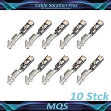 10x MQS Quadlock Buchse Stecker Crimp Kontakt 0,25²-0,35² Fakra passt zu VW BMW