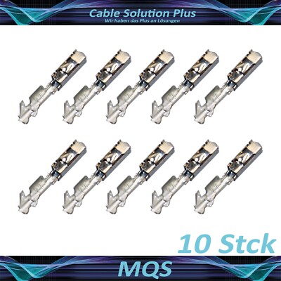 10x MQS Presa Quadlock Spina Contatto Crimpare 0,252-0,352 Fakra - Foto 10