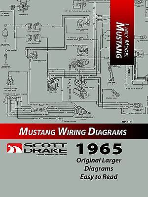 1965 Ford MUSTANG - PRO Wiring Diagram Manual (Large Format/Exploded