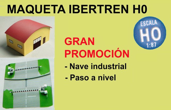 LIQUIDACIÓN FINAL Decoración de la Maqueta Ibertren Escala H0 1:87