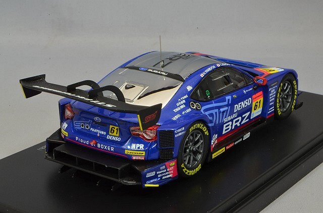 エブロ 1/43 2019 スバル BRZ R&D 美品 GT300 No.61 1/43 SUBARU BRZ R&D SPORT SUPER GT GT300 2019 No.61